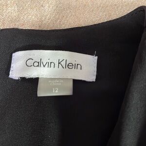 Calvin Klein wrap dress .
